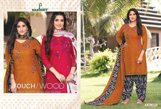 Kauvery Nyraa 4 Fancy Ethnic Wear Cotton Printed Readymade Suit Collection